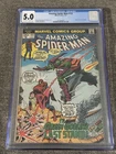 Amazing Spider-Man #122 CGC 5.0 Death of Green Goblin Romita Bronze Age Key