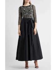 NEW Pisarro Nights Sequin Bodice Gown 4