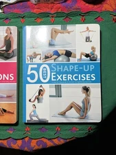 Two books 50BEST SHAPE-UP 50Best Yoga 