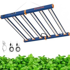 LED Grow Light, 500W Grow Lights for Indoor Plants, 4x4, 500W Blue & Orange