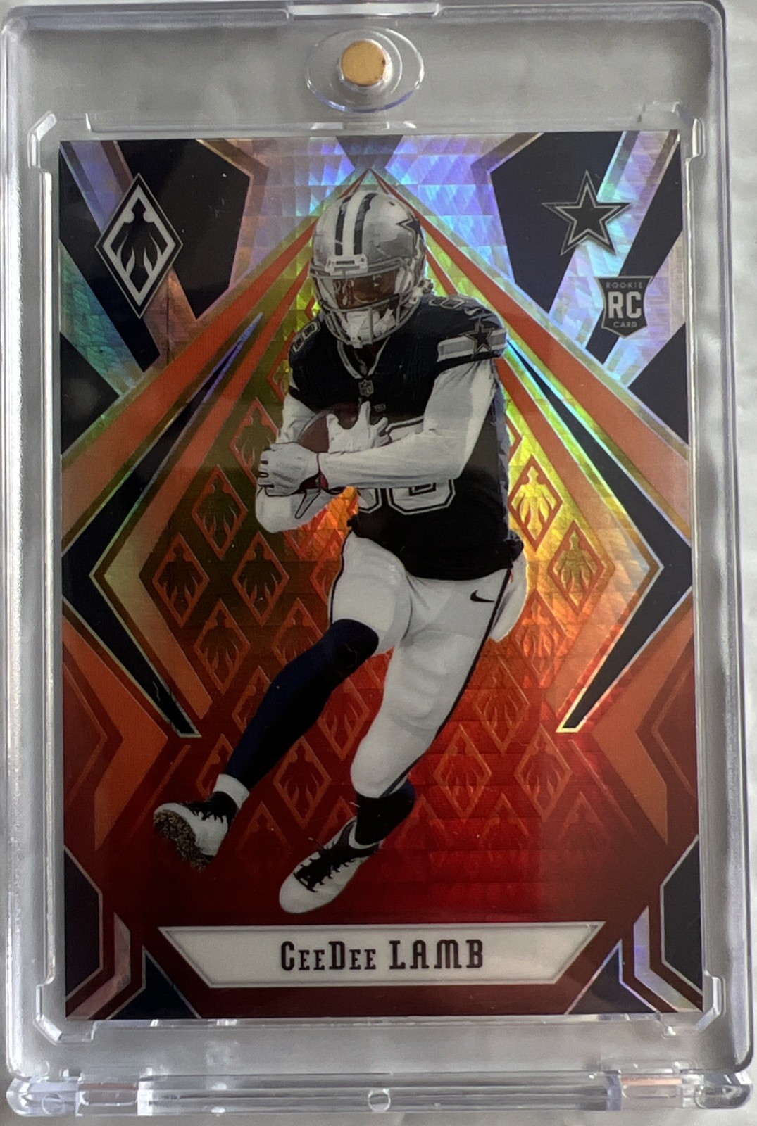 2020 Panini Phoenix - Rookies CeeDee Lamb #106 Fire Burst (RC)