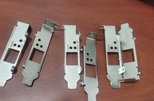 lot of 6 Low profile slot Bracket for LAN Card
