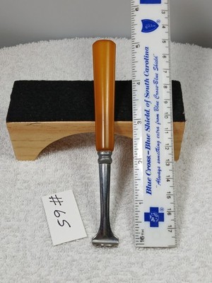 Vintage Pipe Tamper / Very Unique / SS Tamp  / 5/8'' & Larger  / No.65