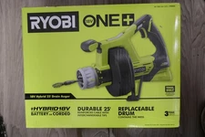 Ryobi One+ 18V Hybrid Drain Auger Battery Or Cord Powered Tool Only P4002 #BT