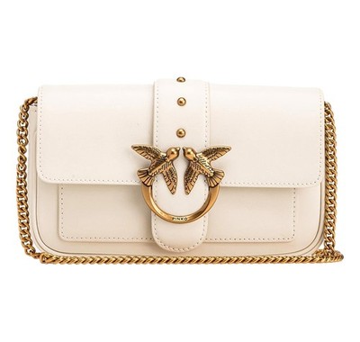 Pinko Damentasche Love One Pocket Z14Q Farbe Weiß