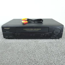 Sharp VCR VC-H992U Hi-Fi VHS Player Video Cassette Recorder Vintage Working!