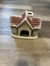 Vintage Christmas Tea Light Village House