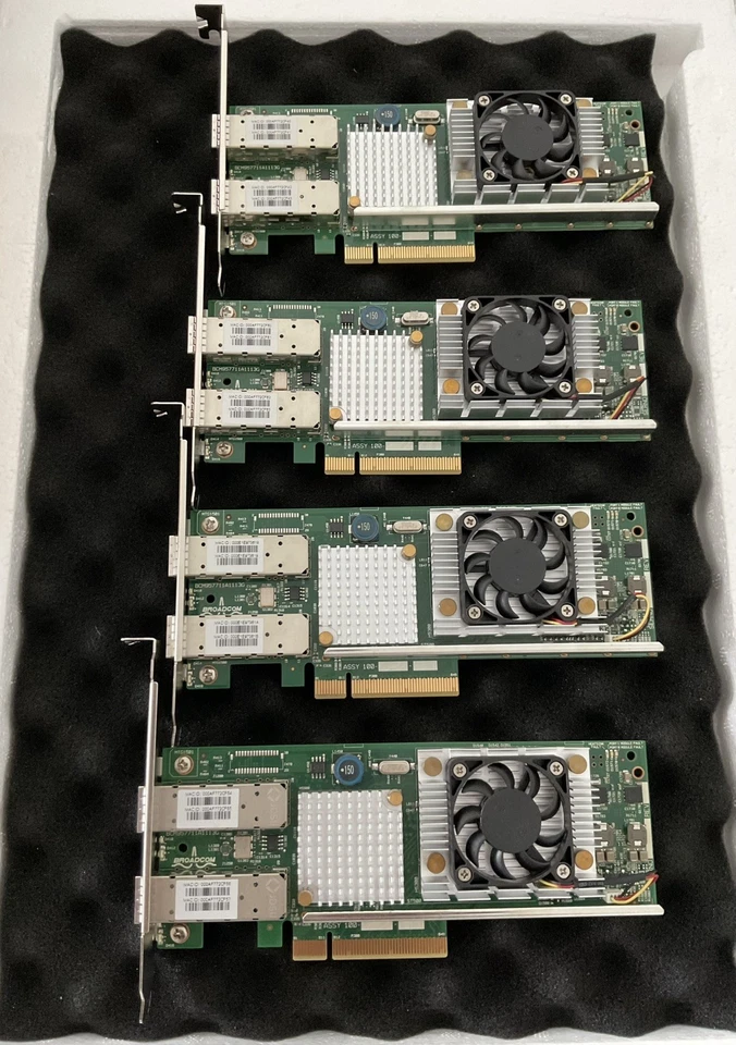 Dell / Broadcom 5711 Dual Port 10gbe Ethernet Network Adapter 0KJYD8 Tested - Image 4 of 4