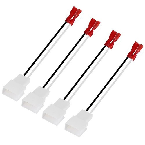 4 Pack 72-8104 Speakers Harness Adapter for Toyota Subaru Mitsubishi Speaker ...