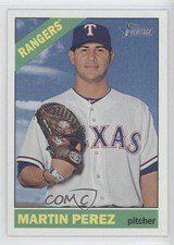 2015 Topps Heritage Martin Perez #202 b3e