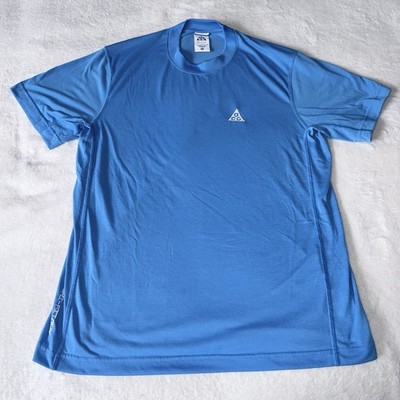 Nike ACG ''Goat Rocks'' Dri-FIT ADV UV Short Sleeved T-Shirt Men Size M Light Blue