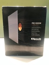 New Klipsch PRO-1000SW 10 In-Wall Subwoofer each