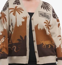Her Universe Disney Jungle Cruise Animal Crop Cardigan Plus Size 1X NWT
