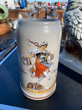 Bierkrug Oktoberfest 1L München 2011 König Ludwig II 1845 - 1886 ~ Wiesn Krug 