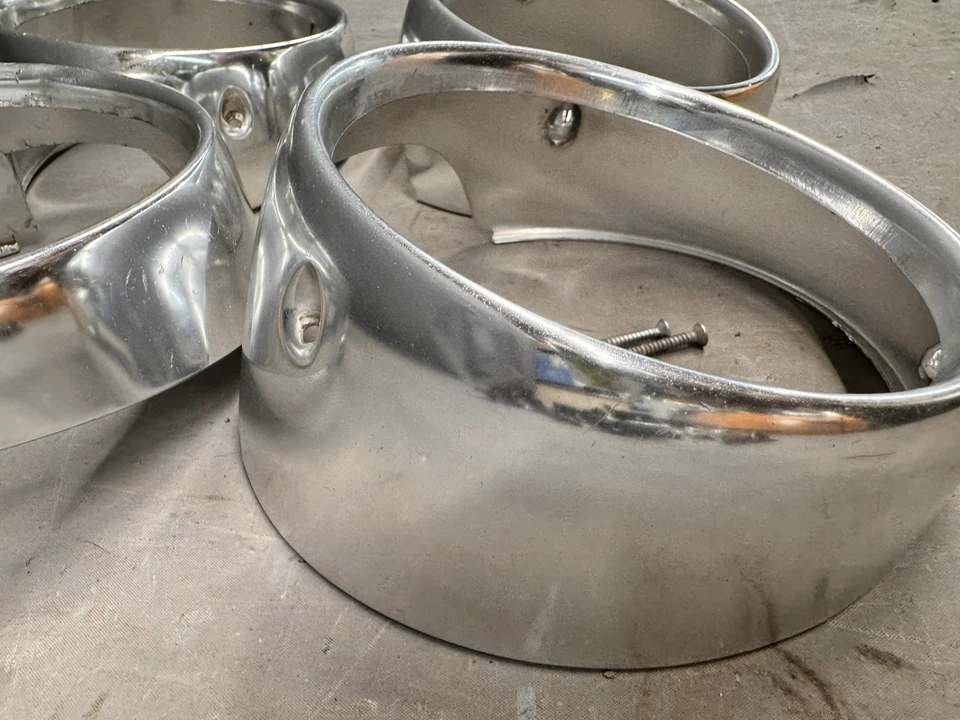 Ford Galaxie 1964 faros biseles cucharones faro lámpara moldura luz Foto 2 de 4