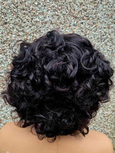 10" Human Hair Fringe Omotola Bounce wig - Picture 5 of 6