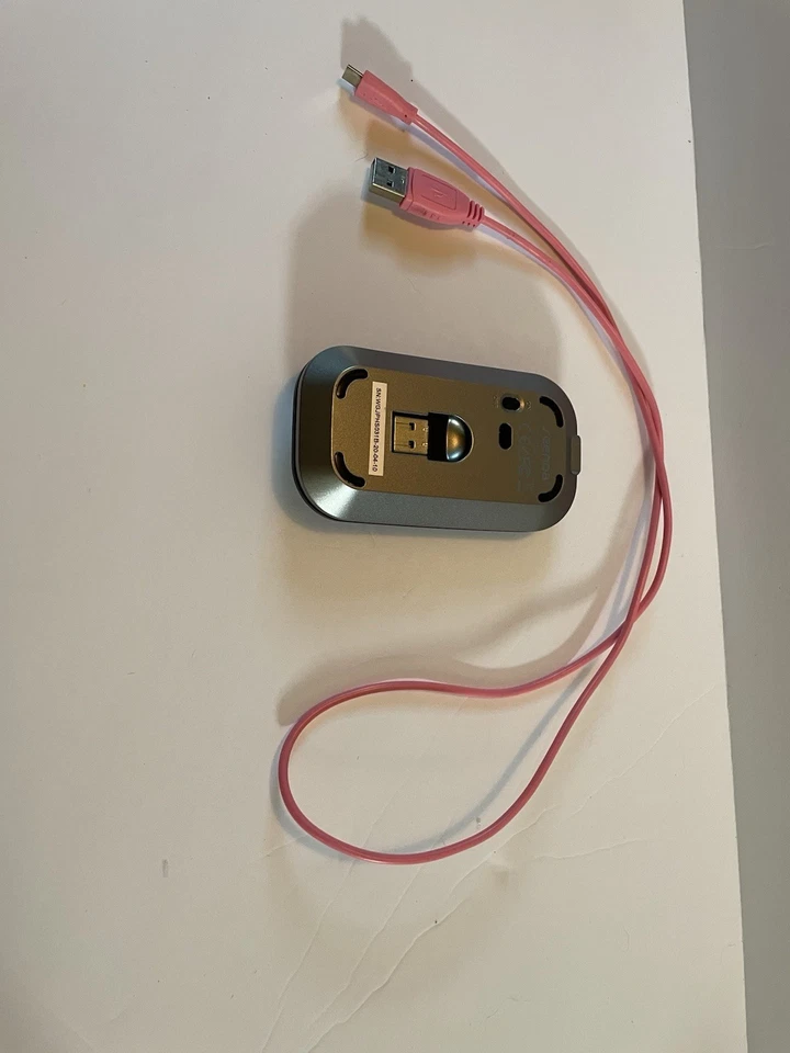 Seenda wireless mouse Rechargeable Black Tested And USB Connection.  - Image 2 of 2