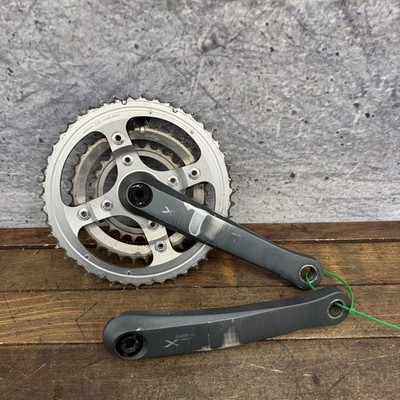 Vintage Shimano XTR FC-M950 Crankset 175mm Triple Mountain Bike