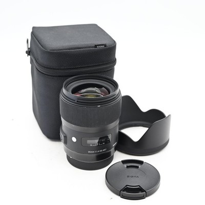 Sigma AF 35mm f1.4 DG Art 012 HSM Lens Canon EF, Manual Focus Only #408