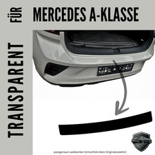 Ladekantenschutz Lackschutzfolie für Mercedes A-Klasse W-177 ab 2018 schwarz Ladekantenschutz Lackschutzfolie für Mercedes A-Klasse W-177 ab 2018 schwarz