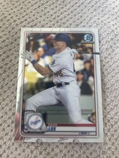 2020 Bowman Chrome Baseball LA Dodgers Gavin Lux Rookie Card #83