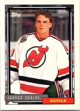 1992-93 Topps #84 Jarrod Skalde New Jersey Devils
