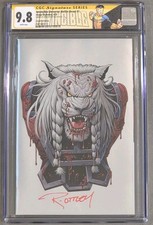 Invincible Universe Battle Beast #1 eBAY LIVE FOIL CGC SS 9.8 signed Ryan Ottley