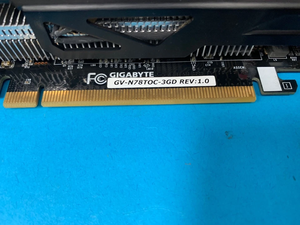 ✨ GIGABYTE GRAPHICS BOARD GV-N78TOC-3GD IN WORKING CONDITION ✨ - Image 2 of 4