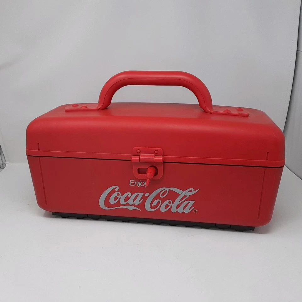 TEAC PC-D10 Coca-Cola CD Rádio Leitor de Cassete Vermelho 1997 Não Incluído Caixa Usado - Imagem 2 de 4