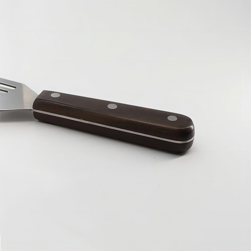 2er Set Fisch Spatel Wender geschlitzt Edelstahl mit robustem 1,2 mm - Bild 6 von 7
