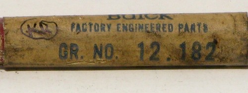 1961 Buick Special Deluxe NOS upper trunk lid molding 4806156 - Picture 3 of 4