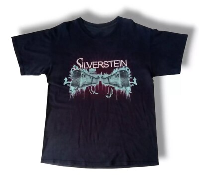 New Silverstein Band Gift For Fan Black T Shirt Full Size S-5XL AR1404