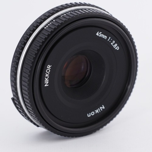 Near Mint Nikon Ai-s Nikkor 45mm f/2.8 P Black Pancake Lens From Japan - Bild 8 von 8