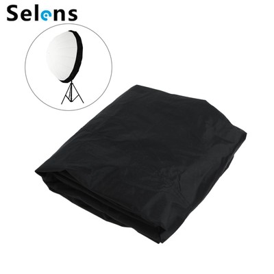 41''/ 51''/ 65'' Selens Black Cover Front Spill For Parabolic Diffuser Umbrella