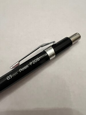 Vintage Pentel P205 Black 0.5mm Mechanical Pencil | eBay