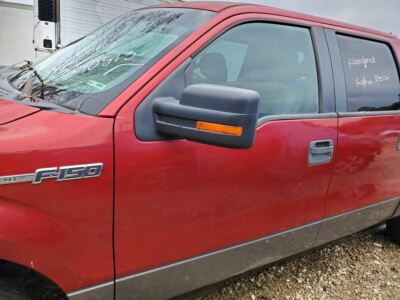 2009 2014 Ford F150 XLT OEM U6 Red Candy Pearl Left Door