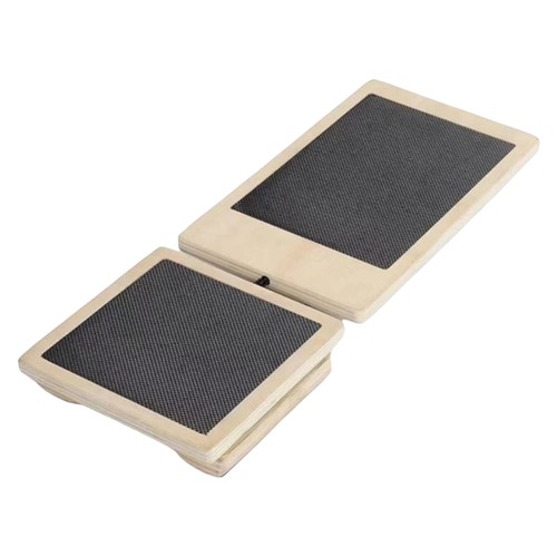 Single Leg Balance Board Wooden Ankle Foot Strengthener Trainer Balance Training - Picture 2 of 10