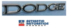 2901813   1969 DODGE CORONET and DART TRUNK LID emblem.    VC1813  YEARONE
