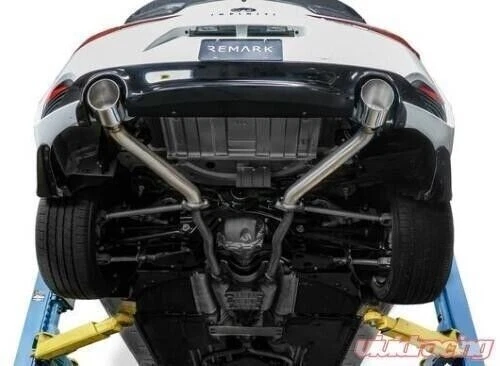 Escape trasero eje Remark RO-TSQ6-S con punta de acero inoxidable para Infiniti Q60 2017+ Foto 4 de 4