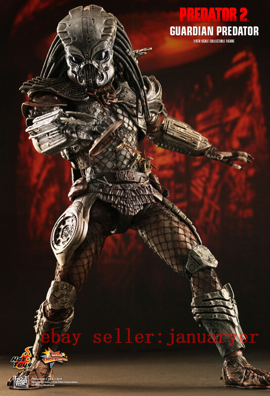 Perfect Hot Toys Mms126 1/6 Predator 2 P2 Guardian 2010