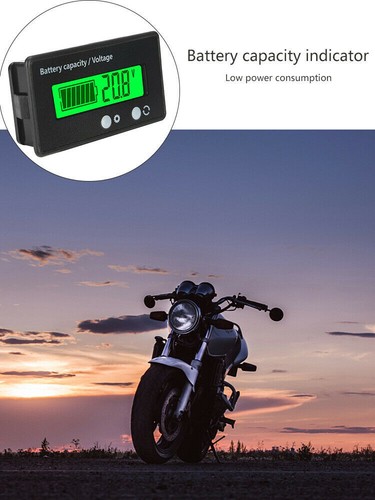 GameMantra Meter LCD Car Lead-acid Monitor Voltmeter Battery Tester Capacity ... - Picture 2 of 8