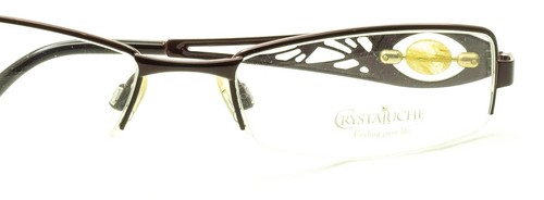 CRYSTALUCHE C-6013 C-01 52mm Vintage Gafas MARCOS RX Óptico - Nuevo Italia - Imagen 12 de 12