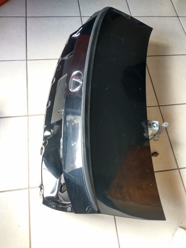 06-11 LEXUS GS430 GS350 REAR TRUNK LID SHELL WITH SPOILER NO DENT PAINT FADE - Picture 4 of 8