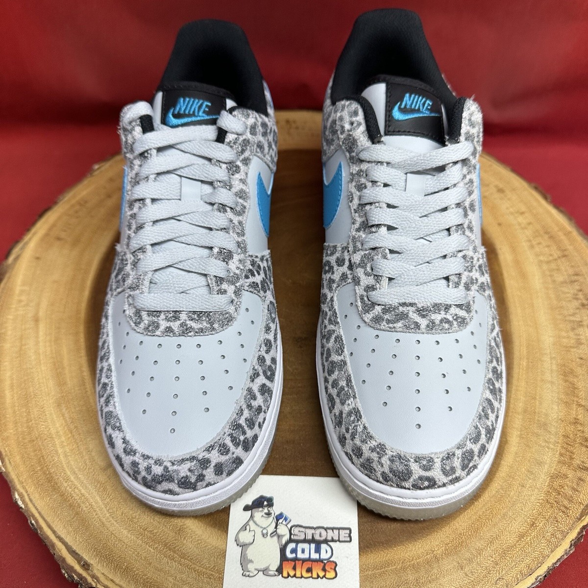 Nike Air Force 1 Low Leopard DJ6192 001 Size 8R/8.5L Mismatched | eBay