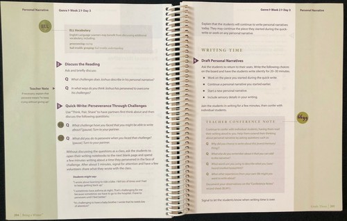 3rd - Being A Writer TEACHER'S MANUAL - Vol. 1 only (2007, First Edition) - Picture 9 of 12