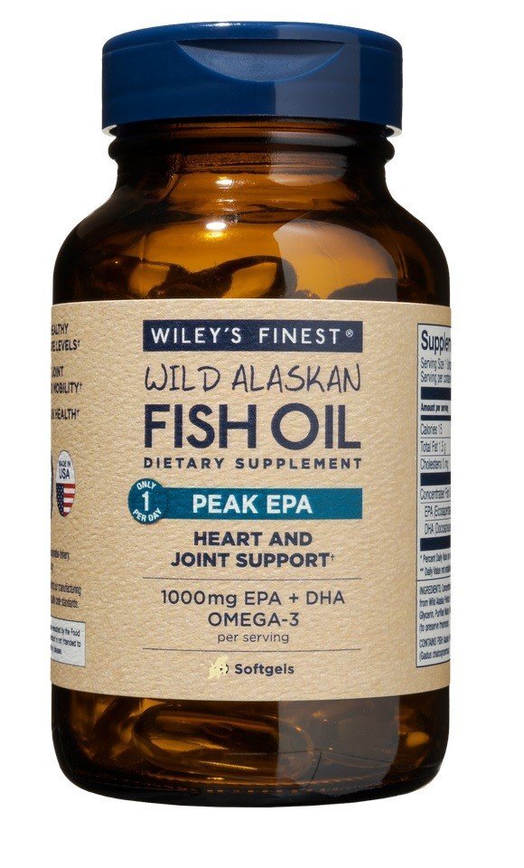Wileys Finest Wild Alaskan Fish Oil Peak EPA 30 Softgel 4790₽
