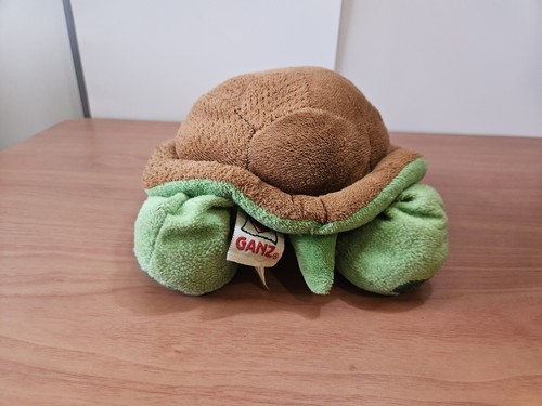 GANZ Webkinz Turtle 8.5” Plush Toy Green Brown Stuffed Animal EUC! No Code - Picture 4 of 5