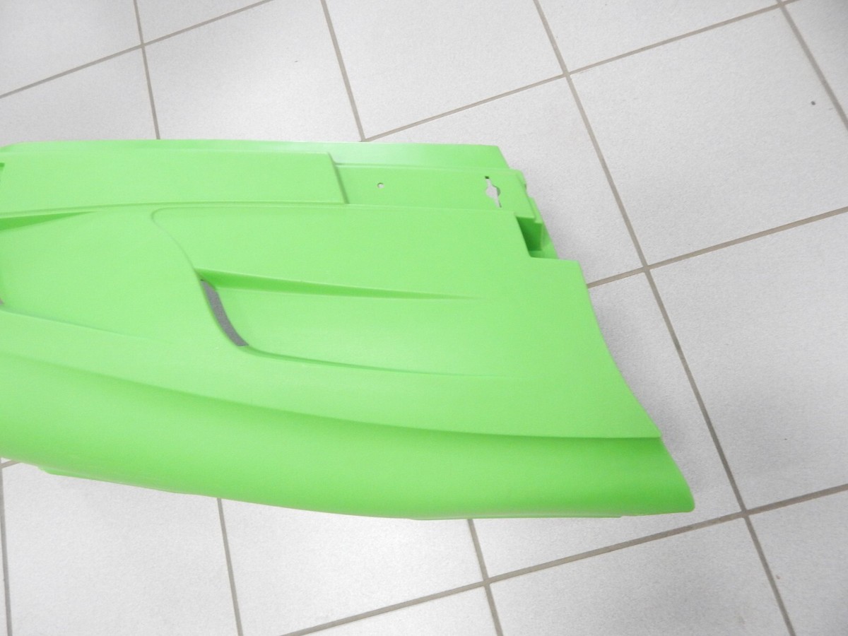 Arctic Cat Snowmobile 1998-1999 ZR Green Left Belly Pan - 0716-753