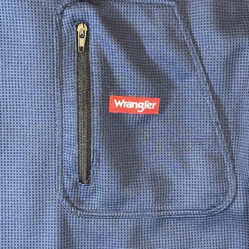 Wranglers Ropa de Trabajo Pesada Térmica Waffle Tejido Azul Para Hombres XL Envío Rápido - Imagen 3 de 6