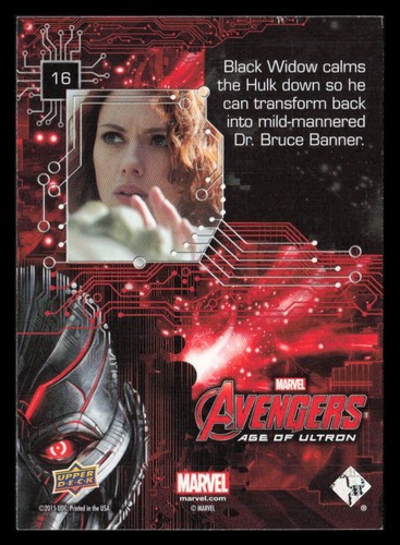 2015 Upper Deck Marvel Avengers Age Of Ultron Movie Trading Cards You Pick READ - Picture 34 of 140